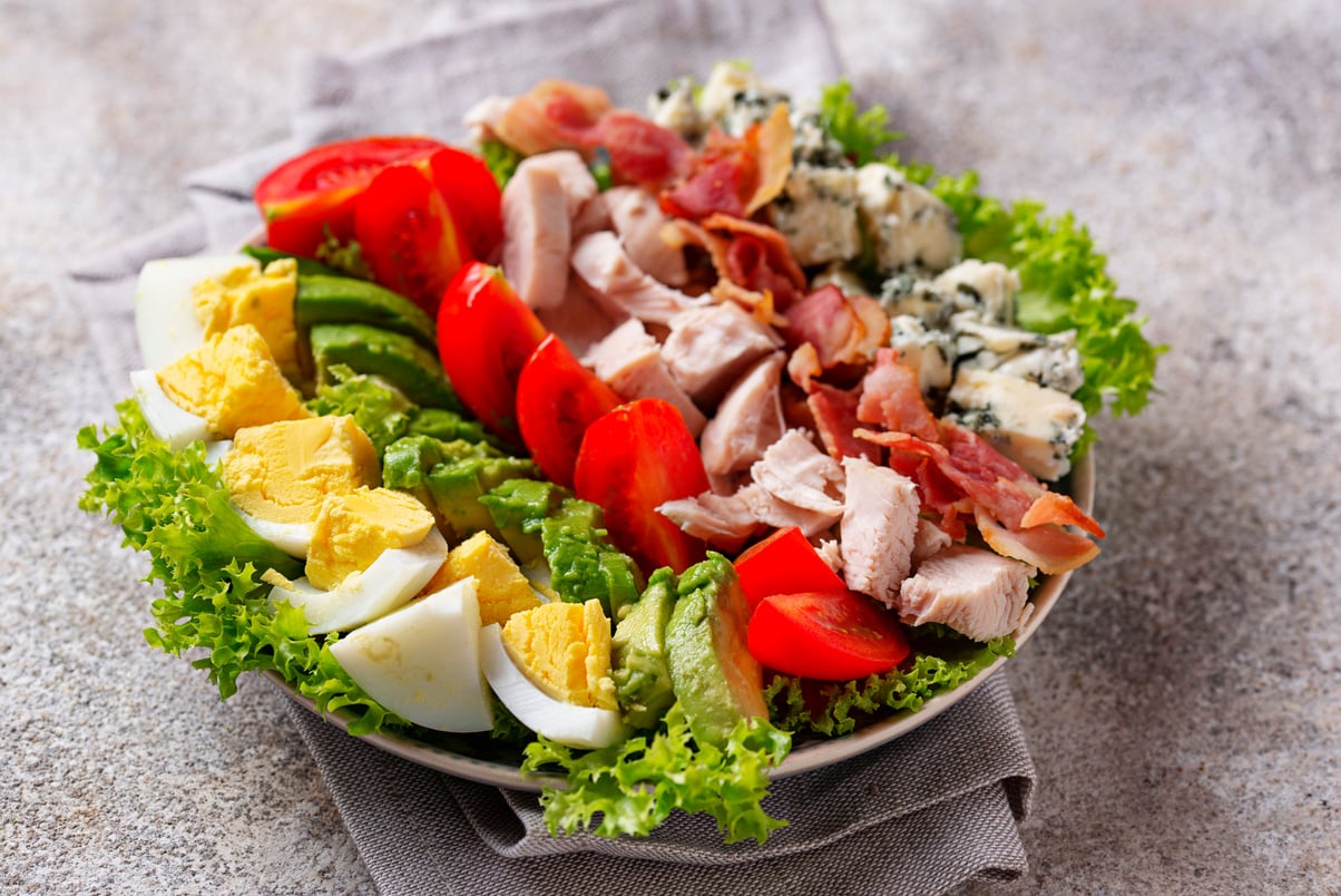 Cobb Salad,  Traditional American Food